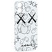 Чехол-накладка силикон MItriFON для iPhone 12 mini (5.4") 0.8мм с флуоресцентным рисунком AW Белый KS-24 - фото 68396