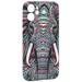 Чехол-накладка силикон MItriFON для iPhone 12 mini (5.4") 0.8мм с флуоресцентным рисунком AW Слон Зеленый T3 - фото 68399