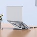 Держатель настольный Hoco Excellent alloy folding computer Stand (PH37) для компьютеров Серебристый - фото 68709