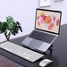 Держатель настольный Hoco Excellent alloy folding computer Stand (PH37) для компьютеров Серебристый - фото 68710