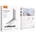 Держатель настольный Hoco Excellent alloy folding computer Stand (PH37) для компьютеров Серебристый - фото 68711