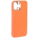 Чехол-накладка пластиковая GKS Design Creative Case с силиконовыми бортами для iPhone 12 Pro Max (6.7") Оранжевый - фото 68772