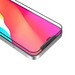 Стекло защитное Hoco Nano 3D A12 узкие силиконовые рамки для iPhone 12 Pro Max (6.7") Black - фото 69227
