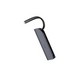 Переходник Hoco HB12 Victory Type-C to USB3.0x4 для MacBook Черный - фото 69347