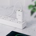 Адаптер питания Hoco N6 Charmer dual port QC3.0 charger с кабелем Type-C (2USB: 5V max 3.0A) 18W Белый - фото 69358