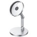 Держатель настольный Hoco Daring magnetic wireless charging desktop Stand (PH39) для iPhone 12 mini/12/12 Pro/12 Pro Max Серебристый - фото 69531