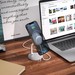 Держатель настольный Hoco Daring magnetic wireless charging desktop Stand (PH39) для iPhone 12 mini/12/12 Pro/12 Pro Max Серебристый - фото 69535