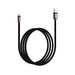 Дата-кабель USB Hoco U74 Grand charging data cable for Lightning 2.4A (1.2 м) Черный - фото 69544