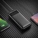 Аккумулятор внешний универсальный Hoco J72A 20000 mAh Easy travel mobile power bank (2USB:5V-2.0A Max) Черный - фото 69603