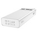 Аккумулятор внешний универсальный Hoco J62A-10000 mAh Jove table lamp mobile power bank (2USB, Micro USB, Type C: 5V-2A) Белый - фото 69591