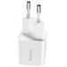 Адаптер питания Hoco N10 Starter single port PD20W+QC3.0 charger (USB-C: 5V max 3.1A/ 20Вт) Белый - фото 69687