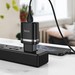 Адаптер питания Hoco N1 Ardent single port charger с кабелем Lightning (USB: 5V max 2.4A) Черный - фото 69703