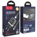 Адаптер питания Hoco N1 Ardent single port charger с кабелем Lightning (USB: 5V max 2.4A) Черный - фото 69704