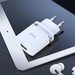 Адаптер питания Hoco N1 Ardent single port charger Apple&Android (USB: 5V max 2.4A) Белый - фото 69692