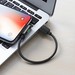 Кабель Hoco LS 28 Lightning digital audio conversion cable (с разъемом для зарядки) (0.25м) Черный - фото 69817