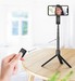 Монопод-штатив для селфи Remax P10 Hunyo Selfie Stick Bluetooth, (0.63 m) Black Черный - фото 69945