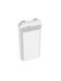 Аккумулятор внешний универсальный Hoco J52A 20000 mAh New mobile power bank (2USB:5V-2.0A Max) Белый - фото 70148