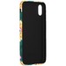 Чехол-накладка силикон MItriFON для iPhone XS/ X (5.8") 0.8мм с флуоресцентным рисунком Цветы вид 1 - фото 70591