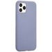 Чехол-накладка силиконовая KZDOO iCoat Liquid Silicone для iPhone 11 Pro (5.8") Серо-лавандовый - фото 70301