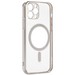 Чехол-накладка силиконовая J-case Magsafe Series для iPhone 12 Pro (6.1") Серебристый - фото 70457