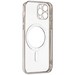 Чехол-накладка силиконовая J-case Magsafe Series для iPhone 12 Pro (6.1") Серебристый - фото 70458