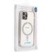 Чехол-накладка силиконовая J-case Magsafe Series для iPhone 12 Pro (6.1") Серебристый - фото 70459
