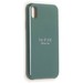 Накладка силиконовая MItrifON для iPhone XR (6.1") без логотипа Pine Green - Бриллиантово-зеленый № 58 - фото 70513