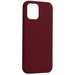 Накладка силиконовая MItrifON для iPhone 12 Pro Max (6.7") без логотипа Бургунди №67 - фото 70586