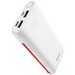 Аккумулятор внешний универсальный Hoco J67 10000 mAh Rill mobile power bank с кабелем Type-C, Lightning (2USB:5V-2.0A Max) Белый - фото 70629