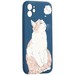 Чехол-накладка силикон MItriFON для iPhone 11 (6.1") 0.8мм с флуоресцентным рисунком AW J66 - фото 71009