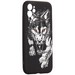 Чехол-накладка силикон MItriFON для iPhone 11 (6.1") 0.8мм с флуоресцентным рисунком AW J72 - фото 71039