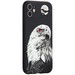 Чехол-накладка силикон MItriFON для iPhone 11 (6.1") 0.8мм с флуоресцентным рисунком AW J73 - фото 71047