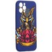 Чехол-накладка силикон MItriFON для iPhone 12 Pro (6.1") 0.8мм с флуоресцентным рисунком AW J68 - фото 71111