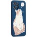 Чехол-накладка силикон MItriFON для iPhone 12 Pro Max (6.7") 0.8мм с флуоресцентным рисунком AW J66 - фото 71187