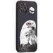Чехол-накладка силикон MItriFON для iPhone 12 Pro Max (6.7") 0.8мм с флуоресцентным рисунком AW J73 - фото 71224