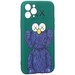 Чехол-накладка силикон MItriFON для iPhone 11 Pro (5.8") 0.8мм с флуоресцентным рисунком AW Зеленый KS-15 - фото 71444
