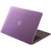Защитный чехол-накладка HardShell Case для Apple MacBook New Pro 16" Touch Bar (2019г.) A2141 матовая Фиолетовая - фото 81063
