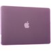 Защитный чехол-накладка HardShell Case для Apple MacBook New Pro 16" Touch Bar (2019г.) A2141 матовая Фиолетовая - фото 81064