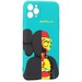 Чехол-накладка силикон MItriFON для iPhone 11 Pro Max (6.5") 0.8мм с флуоресцентным рисунком AW J45 - фото 71569