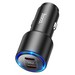 Разделитель автомобильный Hoco NZ3 Clear way 40W dual port PD car charger (2Type-C: 5V & 2.4A 20W/ total output 40W) Черный - фото 71821