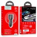 Разделитель автомобильный Hoco NZ3 Clear way 40W dual port PD car charger (2Type-C: 5V & 2.4A 20W/ total output 40W) Черный - фото 71824