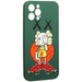 Чехол-накладка силикон MItriFON для iPhone 12 Pro (6.1") 0.8мм с флуоресцентным рисунком AW J91 - фото 76279