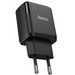 Адаптер питания Hoco N7 Speedy dual port charger Apple&Android (2USB: 5V max 2.1A) Черный - фото 80706