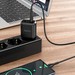 Адаптер питания Hoco N7 Speedy dual port charger с кабелем Type-C (2USB: 5V max 2.1A) Черный - фото 73927
