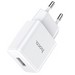 Адаптер питания Hoco N9 Especial single port charger Apple&Android (USB: 5V max 2.1A) Белый - фото 73958