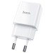 Адаптер питания Hoco N9 Especial single port charger Apple&Android (USB: 5V max 2.1A) Белый - фото 73960