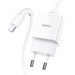 Адаптер питания Hoco N9 Especial single port charger с кабелем MicroUSB (USB: 5V max 2.1A) Белый - фото 73980