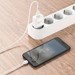 Адаптер питания Hoco N9 Especial single port charger с кабелем MicroUSB (USB: 5V max 2.1A) Белый - фото 73984