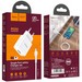 Адаптер питания Hoco N9 Especial single port charger с кабелем MicroUSB (USB: 5V max 2.1A) Белый - фото 73985