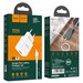 Адаптер питания Hoco N9 Especial single port charger с кабелем Type-C (USB: 5V max 2.1A) Белый - фото 73978